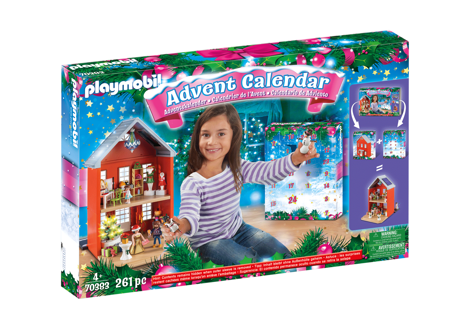 Calendrier de l'avent géant : Noël en - 70383 | PLAYMOBIL®